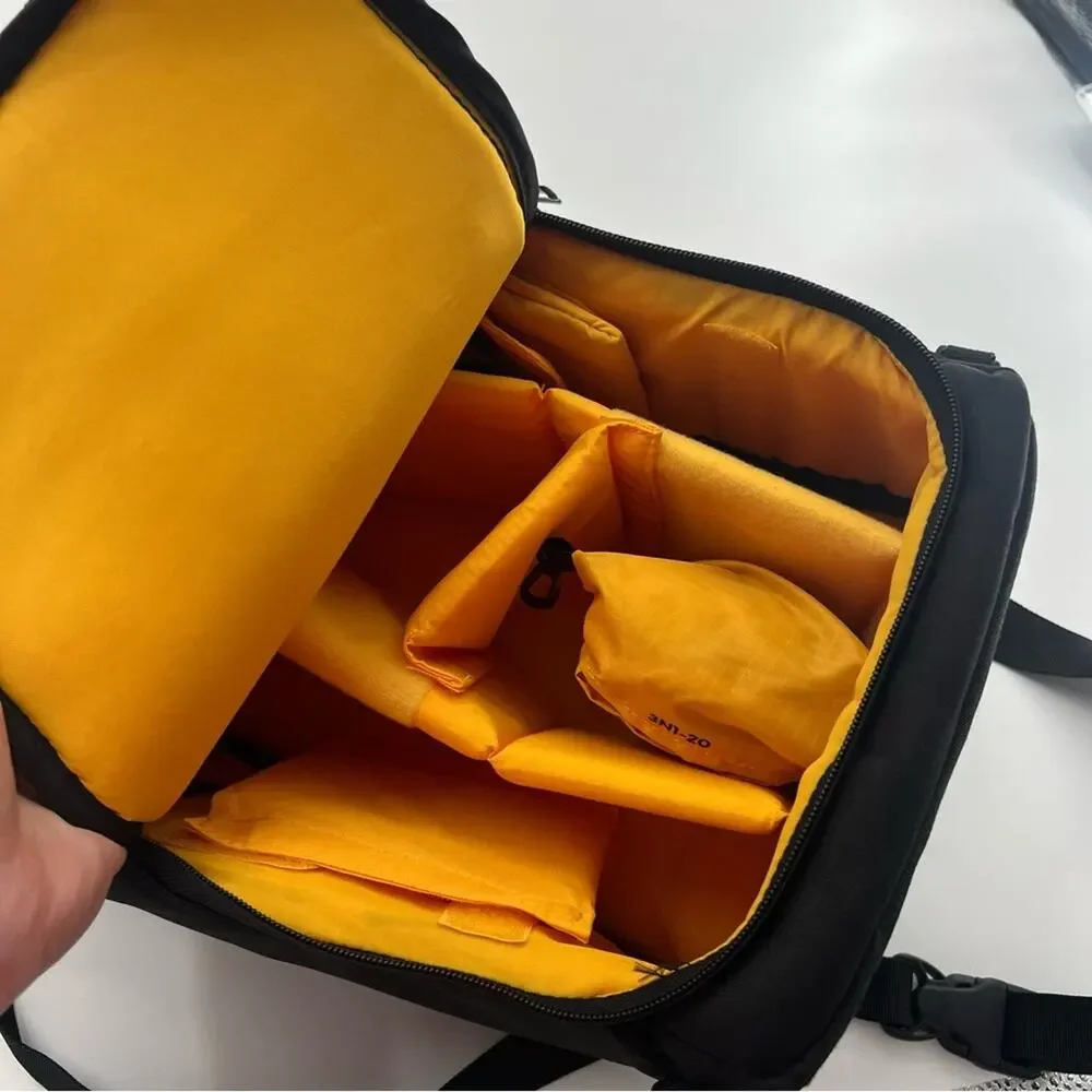 Kata 3in1 - 20 Sling Backpack Medium Black Camera Bag Fits D-SLR Camera 5 Lenses
